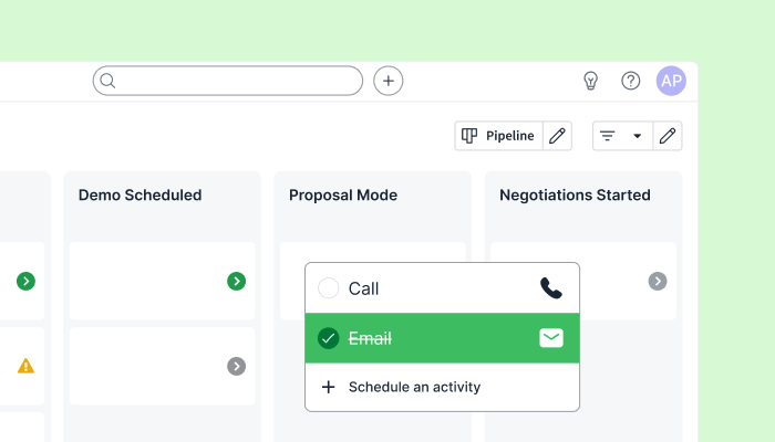 Official Pipedrive graphic illustrating pipeline capabilities